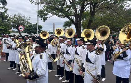 Desfile de 7 de Setembro reúne forças de segurança em Três Lagoas