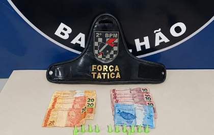 Força Tática prende jovem de 20 anos por tráfico de drogas em Três Lagoas
