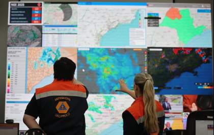 Defesa Civil alerta para risco de tempestades severas em São Paulo entre sexta-feira e sábado e monta Gabinete de Crise