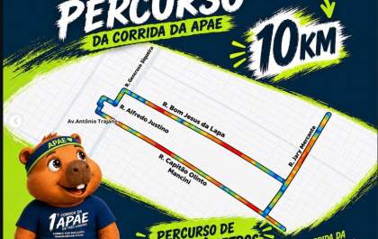 Primeira edição da Corrida da APAE reúne atletas neste domingo em Três Lagoas