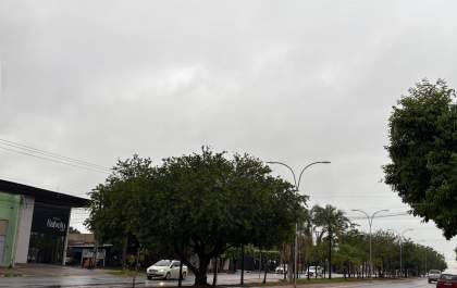 Três Lagoas terá segunda-feira (14) chuvosa, com máxima de 23°C