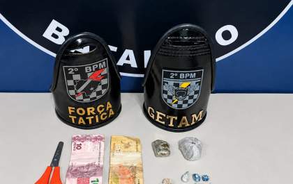 Casal é preso por tráfico de drogas na Vila Piloto&nbsp;