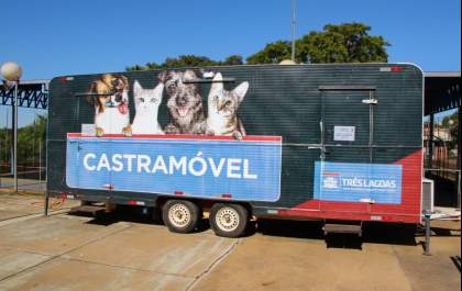 Castramóvel oferece castração gratuita no Paranapungá