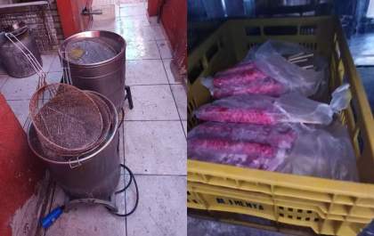 Vigilância Sanitária interdita fábrica clandestina de linguiças e hambúrgueres em Birigui