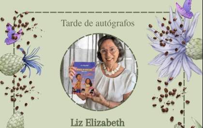 Arte Café recebe tarde de autógrafos com a escritora Liz Elizabeth neste sábado