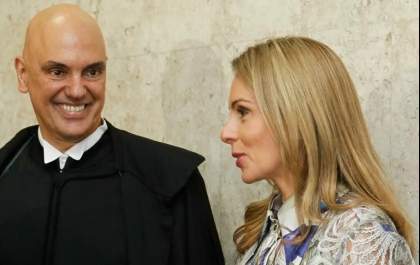 Moraes aparece em vídeo desembarcando de jatinho ligado a Vorcaro