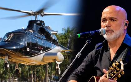 Helicóptero com cantor Rick desaparece em Santa Catarina; buscas entram no segundo dia com drone térmico
