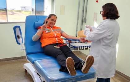 Hemonúcleo destaca impacto de campanha da Defesa Civil