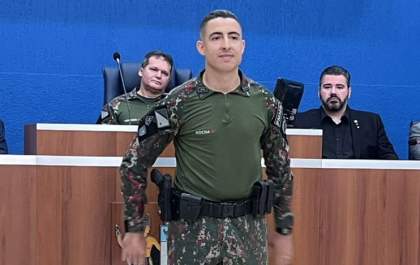 Trajetória de sucesso: Capitão Gabriel Rocha é promovido a Major da Polícia Militar
