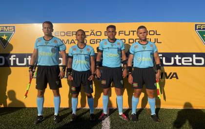 Árbitro de Três Lagoas participa de decisão do Campeonato Sul-Mato-Grossense Sub-15 em Campo Grande