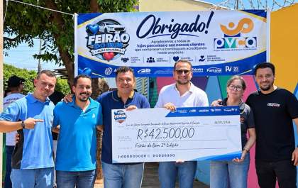 Feirão do Bem arrecada R$ 42,5 mil e amplia apoio a instituições de Três Lagoas