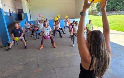 Prefeitura de Mirandópolis inicia aulas gratuitas de Pilates na Terceira Aliança