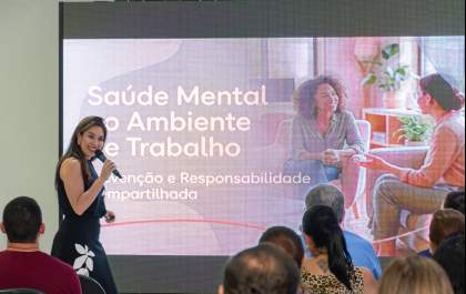 IDSEAMS promove palestra sobre saúde mental no trabalho com foco em prevenção e responsabilidade compartilhada