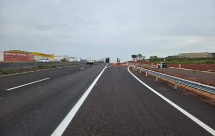 Via Rondon libera alça de acesso à avenida Euclides Miragaia em Birigui