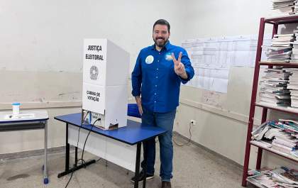 Vereador Tonhão destaca importância do voto e participação dos eleitores durante eleições em Três Lagoas