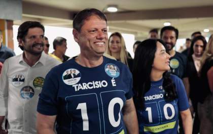 Tarcísio é reeleito governador de São Paulo