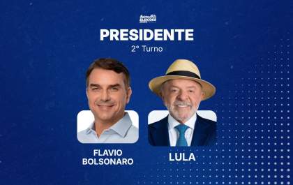 Flávio Bolsonaro e Lula avançam ao segundo turno das Eleições 2026