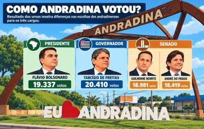 Andradina nas urnas: veja como a cidade votou para presidente, governador e senador