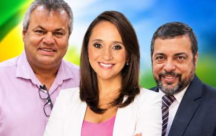 Renata Abreu e Luis Carlos Marcolino são os mais votados em Murutinga do Sul