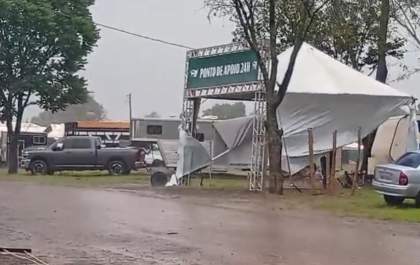 ABQM fecha recinto para visitantes&nbsp;após vendaval em Araçatuba