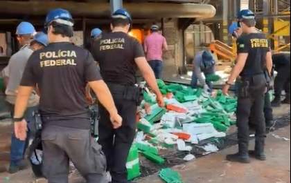 Polícia Federal de Araçatuba incinera mais de 7,5 toneladas de maconha