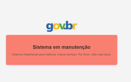 Instabilidade no Gov.br dificulta serviços; veja alternativas de acesso