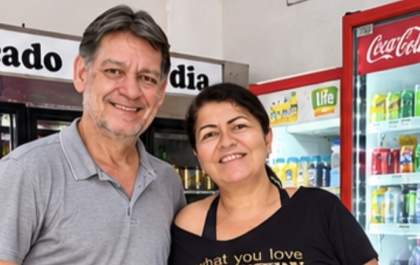 Após despedida emocionante na São João, Magda e Gilmar recomeçam com o Mercadinho Bom Dia em Andradina