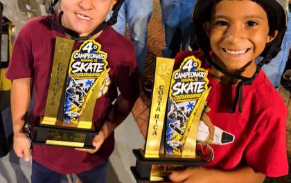 Skatistas mirins de Andradina conquistam bons resultados em campeonato no MS
