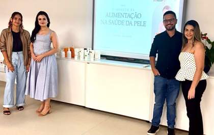 Alunos do Senac desenvolvem projeto sobre o impacto da alimentação na saúde da pele