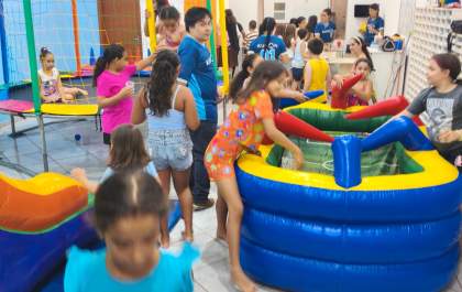 Kumon de Andradina celebra o Dia das Crianças com tarde de diversão e brincadeiras