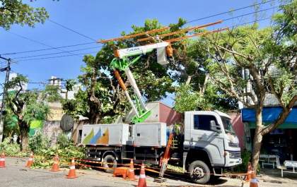 Elektro intensifica podas preventivas na rede elétrica em Três Lagoas