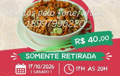 Tradição japonesa feita por quem entende: Senhoras do departamento feminino da A.A.C.E.A preparam Yakisoba neste sábado em Andradina