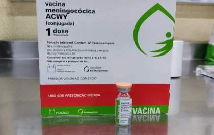 MS amplia público para vacina meningocócica ACWY