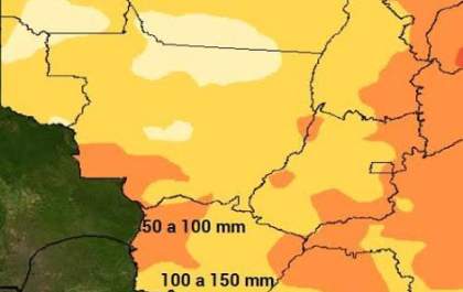Chuvas em MS superam média de outubro em 85% do Estado