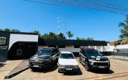 Polícia recupera Fiat Uno furtado e prende jovem de 18 anos na BR-262