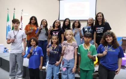 Escolas municipais de Três Lagoas conquistam pódio no Prêmio MPT na Escola 2026