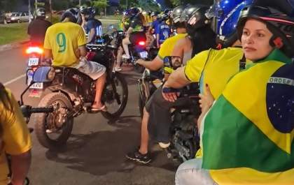 Motociata da Liberdade reúne apoiadores e autoridades em Três Lagoas