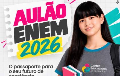 CEA promove tradicional Aulão Enem 2026 para estudantes do ensino médio