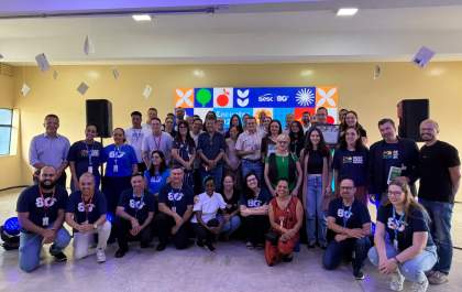 Sesc homenageia doadores em encontro para marcar 1 ano do Mesa Brasil em Araçatuba