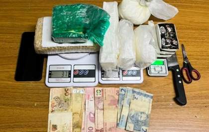 Baep prende homem com quase 3 quilos de cocaína em Araçatuba