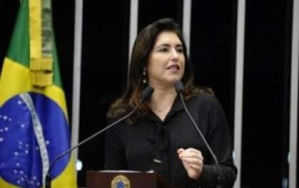 Simone Tebet acusa Delcídio de querer quebrar o Estado
