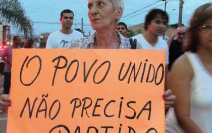 Manifestação mostra a diversidade dos andradinenses