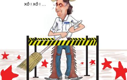 Confira a charge da edição do jornal Hojemais