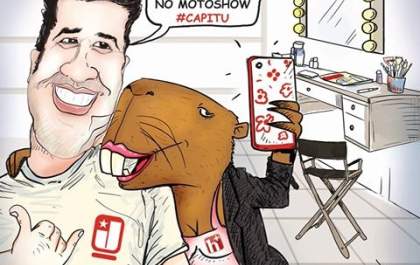 Confira a charge da edição do jornal Hojemais