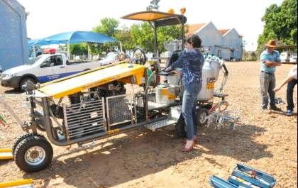 Trânsito: Máquina de pintura horizontal trará agilidade e economia