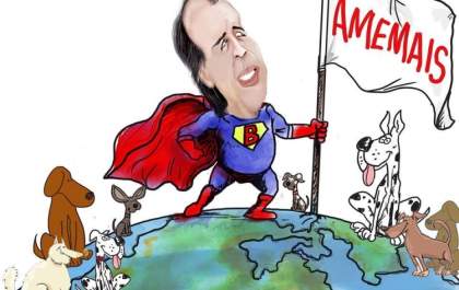 Confira a charge da edição do Jornal Hojemais
