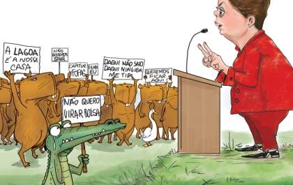 Confira a charge desta edição do Hojemais