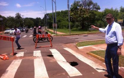 Bernal promete fim dos buracos na cidade a partir de quarta-feira
