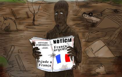 Charge: Barragem de Mariana
