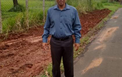 Hernâni da Bahia comemora melhoria em campos de futebol da cidade